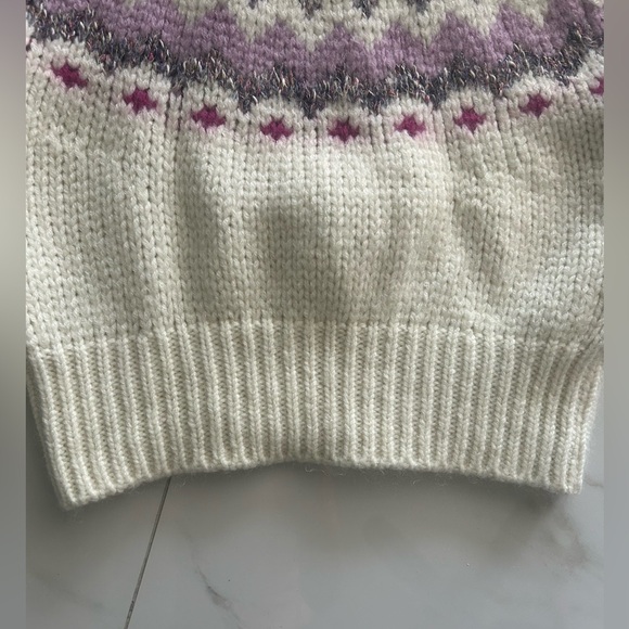 Sezane Multicolor Patterned Sweater - Picture 9 of 13